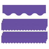 Teacher Created Resources TCR8791-6 Ultra Purple Scalloped, Border Trim (6 PK)