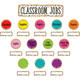 Teacher Created Resources TCR8802 Confetti Classroom Jobs Mini Bb St