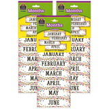 Teacher Created Resources TCR8803-3 Confetti Monthly Headliners (3 PK)
