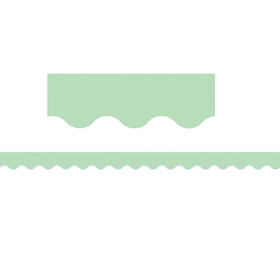 Teacher Created Resources TCR8870 Mint Green Scalloped Border Trim