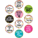 Teacher Created Resources TCR8890 Confetti Positive Sayings Accents