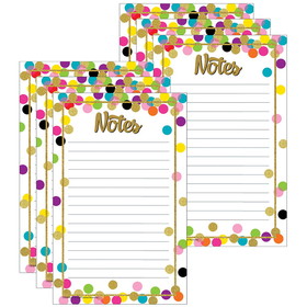 Teacher Created Resources TCR8893-6 Confetti Notepad (6 EA)