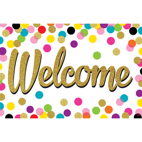 Teacher Created Resources TCR8894 Confetti Welcome Postcards