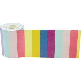 Teacher Created Resources TCR8918 Oh Happy Day Stripes Rolled Trim