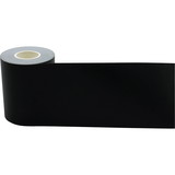 Teacher Created Resources TCR8925 Black Straight Rolled Border Trim