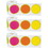 Teacher Created Resources TCR8926-3 Confetti Colorfl Circls, Rolled Trim (3 PK)