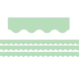 Teacher Created Resources TCR8933-3 Mint Green Scalloped Rolled, Border (3 PK)