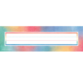 Teacher Created Resources TCR8969-6 Watercolor Name Plates (6 PK)