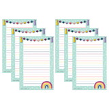 Teacher Created Resources TCR9019-6 Oh Happy Day Notepad (6 EA)