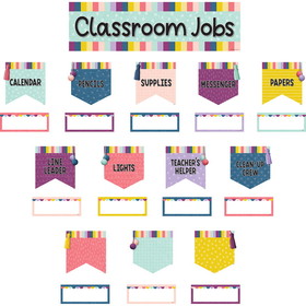Teacher Created Resources TCR9024 Oh Happy Day Class Jobs Mini Bb St