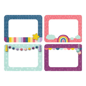 Teacher Created Resources TCR9057 Oh Happy Day Name Tags/Labels, Multi-Pack