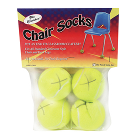 The Pencil Grip TPG230 Chair Socks 4 Ct. Polybag