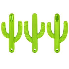 The Pencil Grip TPG437-3 Cactus Toothbrush Teether (3 EA)