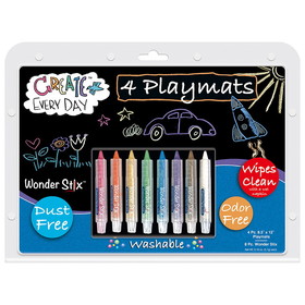 The Pencil Grip TPG648 Wonder Stix Playmat Kit 85In X 12In