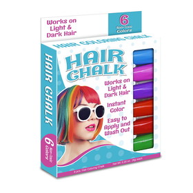 The Pencil Grip TPG682 Hair Stix Hair Chalk 6 Colors