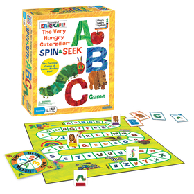 University Games UG-01249 The Very Hungry Caterpillar Spin & Seek Abc Game