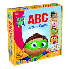 University Games UG-01333 Super Why Abc Letter Game