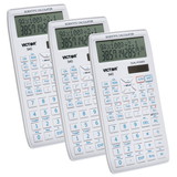 Victor VCT940-3 Sci Calculator With 2 Line, Display (3 EA)