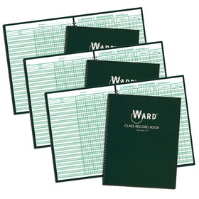 WARD WAR67L-3 Class Record Book 6-7 Week, Grading Periods (3 EA)