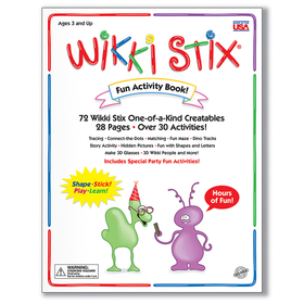 Wikki Stix WKX109 Wikki Stix Fun Activity Book