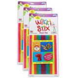 Wikki Stix WKX804-3 Wikki Stix Neon Colors 8In, 48 Per Pk (3 PK)