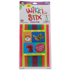 Wikki Stix WKX804 Wikki Stix Neon Colors 8In 48Pk