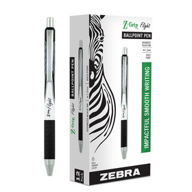 Zebra Pen ZEB21910 Z-Grip Flight Pens Black Dozen, Retractable