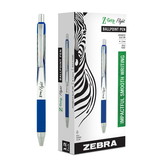 Zebra Pen ZEB21920 Z-Grip Flight Pens Blue Dozen, Retractable