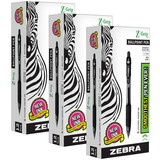 Zebra Pen ZEB22210-3 Z Grip Ballpoint Pen Black, 12 Per Pk (3 DZ)