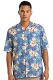 Edwards Garment 1035 Hibiscus Multicolor Camp Shirt