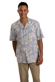Edwards Garment 1036 Tropical Hibiscus Camp Shirt