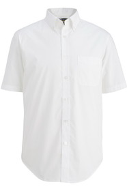 Edwards Garment 1231 Mens' S/S Stretch Poplin Shirt