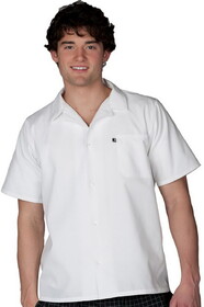 Edwards Garment 1303 Cook Shirt With Button Closure