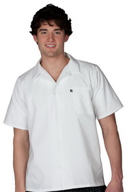 Edwards Garment 1303 Cook Shirt With Button Closure