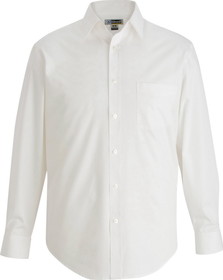 Edwards Garment 1354 Men's Essential Broadcloth Shirt Long Sleeve