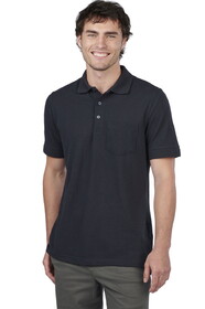 Edwards Garment 1505 Soft Touch Pique Polo With Pocket