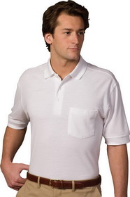 Edwards Garment 1505 Soft Touch Pique Polo With Pocket