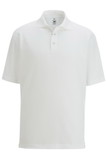 Edwards Garment 1586 Food Service Mesh Polo With Snap Front