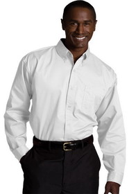Edwards Garment 1750 Twill Shirt - Men's Cotton-Rich Twill Shirt (Long Sleeve)