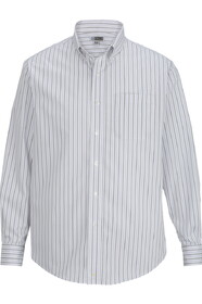 Edwards Garment 1983 Double Stripe Poplin Shirt