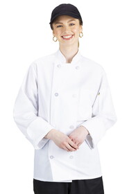 Edwards Garment 3300 Casual Chef Coat - 8-Buttons