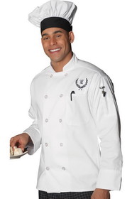 Edwards Garment 3301 Chef Coat - Ten Button Chef Coat