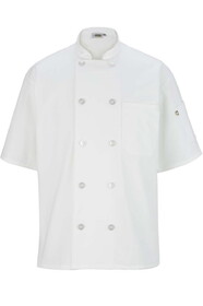 Edwards Garment 3306 Classic Chef Coat - 10-Buttons