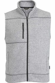 Edwards Garment 3463 Sweater Knit Fleece Vest With Pockets