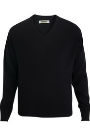 Edwards Garment 4067 V Neck Sweater Interlock Acrylic