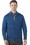 Edwards Garment 4075 Rib Collar Button-Front Cardigan With Pockets