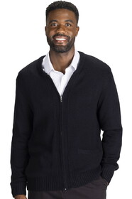 Edwards Garment 4381 Jersey Knit Acrylic Full Zip Cardigan