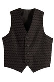 Edwards Garment 4391 Brocade Vest - Men's Brocade Swirl Vest