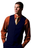 Edwards Garment 4490 Economy Vest - Men's Polyester Vest