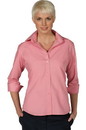 Edwards Garment 5040 3/4 Sleeve Blouse - Women's Open Neck Blouse (3/4